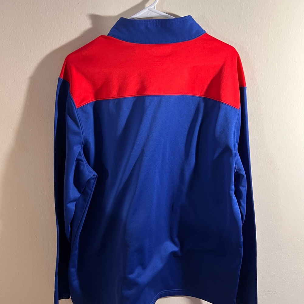 NY Giant Half Zip Sweater